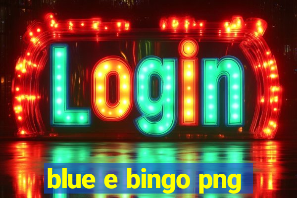 blue e bingo png